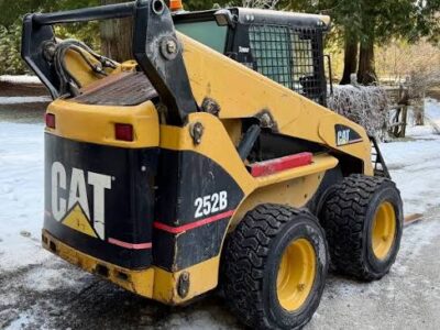 Cat 236B 246B 252B 262B parts catalog PDF cover