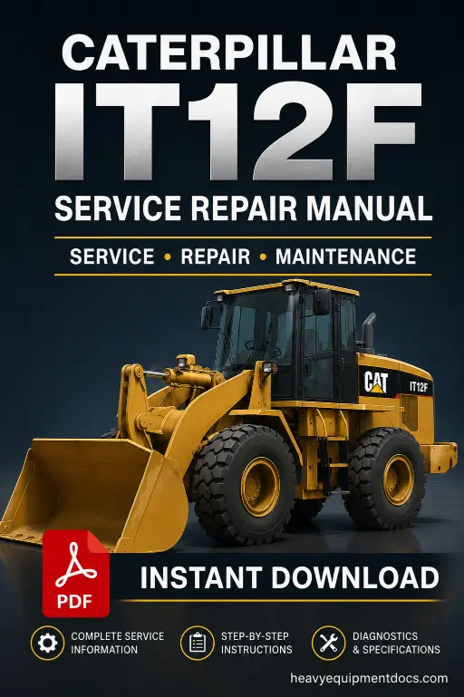 Caterpillar IT12F Service Repair Manual PDF
