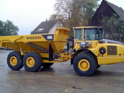 Volvo A30E Articulated Dump Truck workshop service manual PDF cover