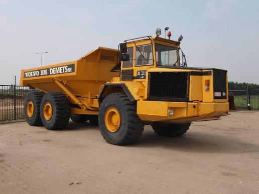Volvo A35C Articulated Dump Truck service repair manual PDF cover