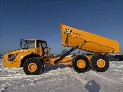Volvo A35D Articulated Dump Truck service repair manual PDF cover