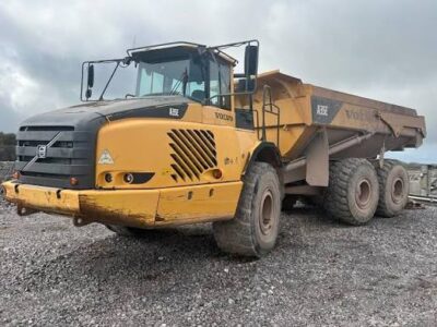 Volvo A35E Articulated Dump Truck service repair manual PDF cover