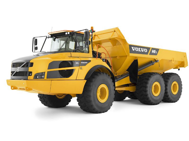 Volvo A35E FS Articulated Dump Truck service repair manual PDF cover
